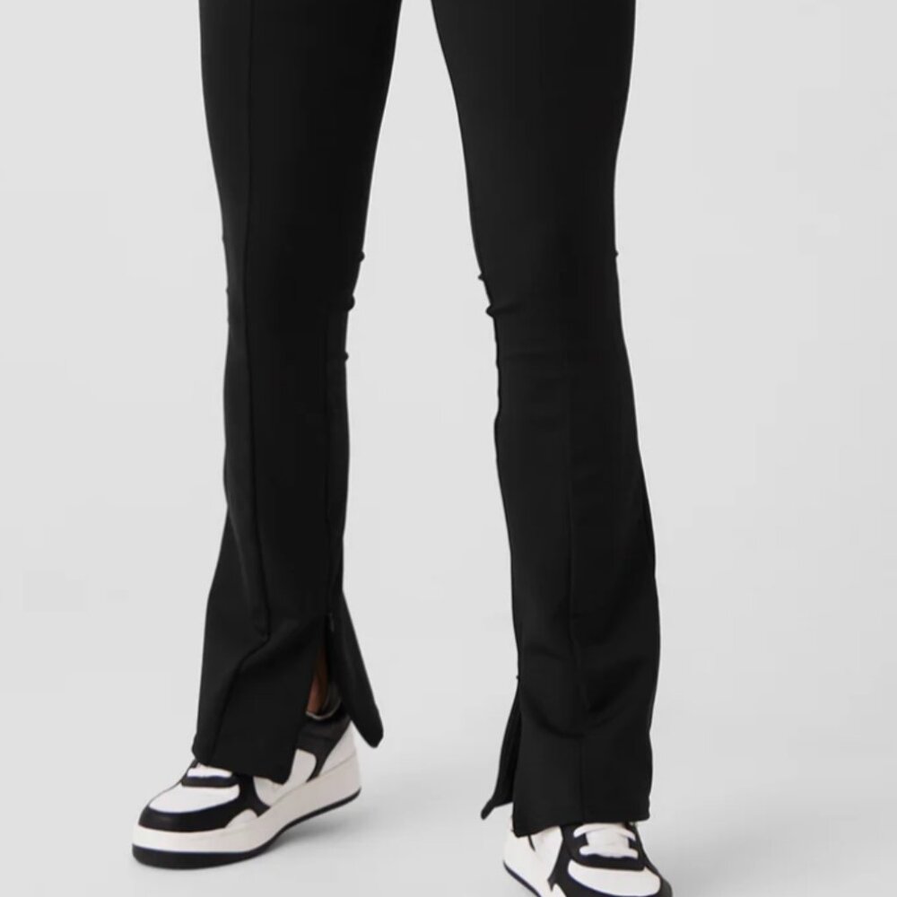 ALO High Waist Zip It Flare Legging sz. XS